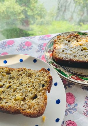 รูปของ เค้กมะนาวเมล็ดป๊อปปี้🍋🧁Lemon& Poppy Seed Cake🍋