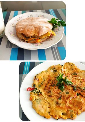 Una foto de Tortilla de Berro (Desayuno saludable)