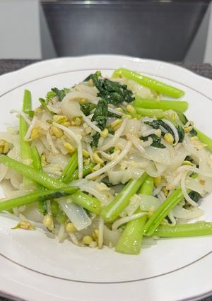 Foto resep Kwetiau Polos (simpel dan enak)