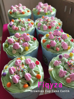 Foto resep Brownies Cupcake Cantik
