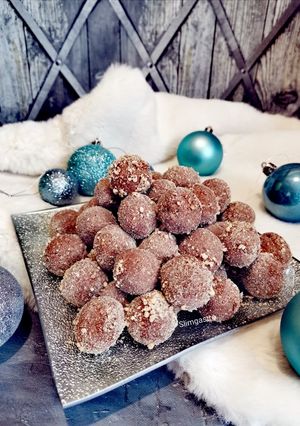 Mézeskalács golyók (diétásan) recept fotója