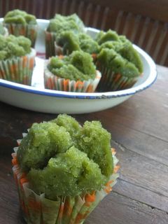 Foto resep Bolu Kukus Pandan Gula Jawa