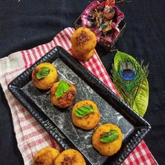 A picture of Suji Kakara Pitha (Traditional Sweet From Odisha).