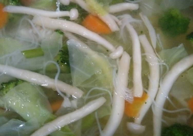 Resep Sop (udang) Brokoli DaMuDza Anti Gagal