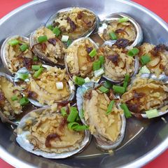 A picture of Steam Abalone 蒸鲍鱼.