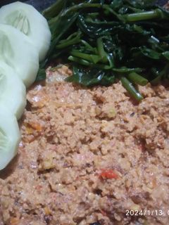 Foto resep Kangkung Sambel Kacang