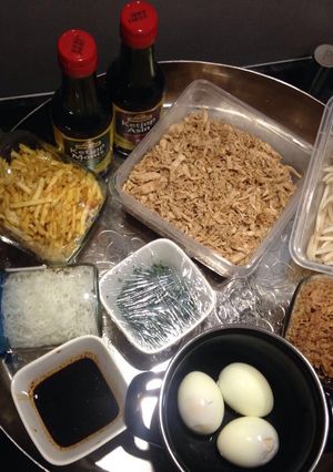 A picture of Saoto soup.