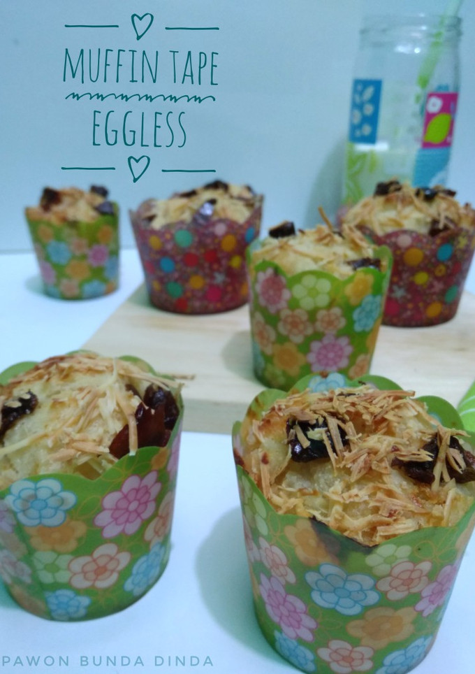 Foto resep Muffin tape eggless