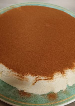 Una foto de Tarta de arroz con leche
