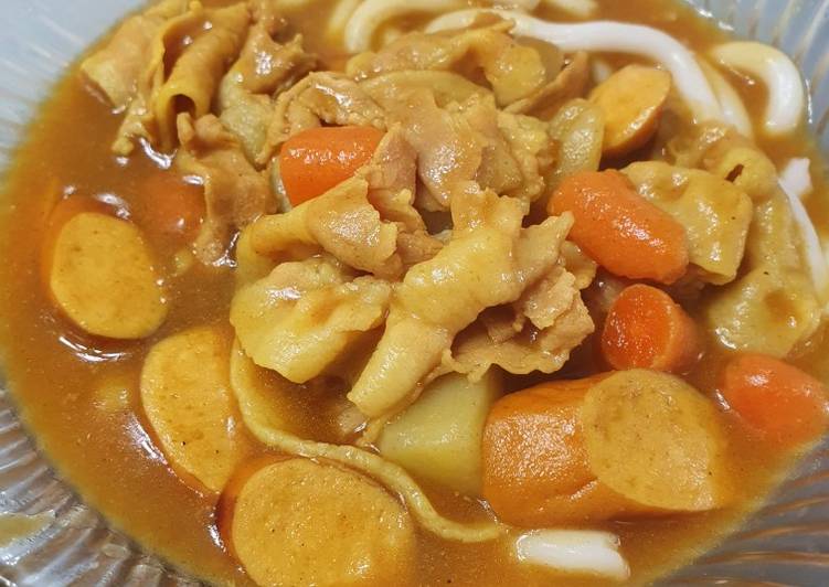 Recipe of Perfect Japanese Curry Udon