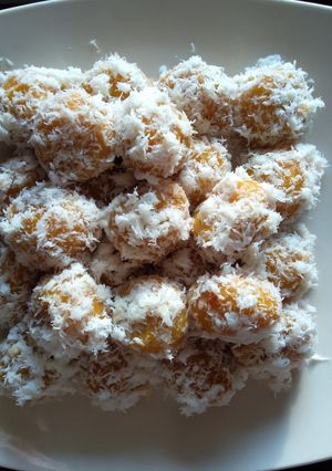 Foto resep Klepon labu kuning