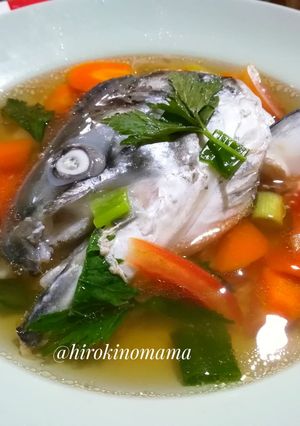 Foto resep Sup Kepala Salmon