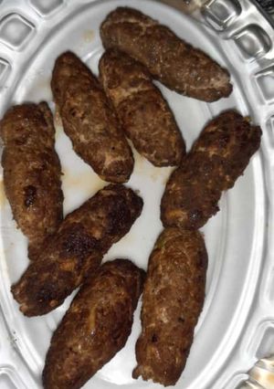 A picture of Fried seekh kabab.