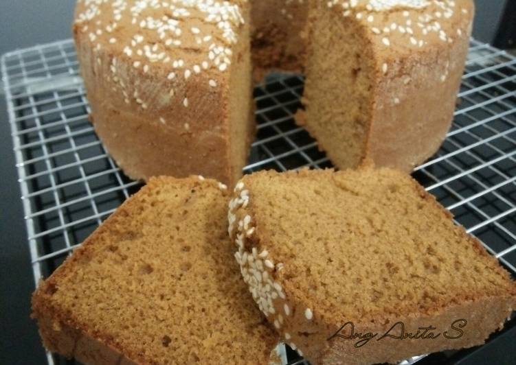 Bagaimana Membuat Bolu Gula Aren/Palm Sugar Cake, Lezat Sekali