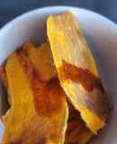 Frituras de camote al horno
