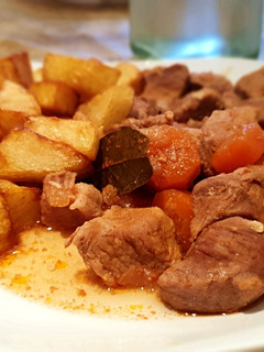 Una foto de Estofado de Cerdo en olla lenta Crockpot