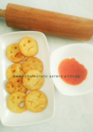 Foto resep Emoticon potato