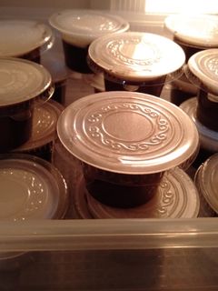 Foto resep Puding coklat + vla