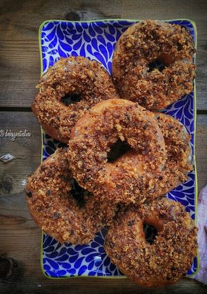 Foto resep Donat Kentang Abon Ayam Floss