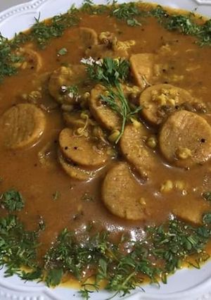 A picture of Sprouts Dhokli.