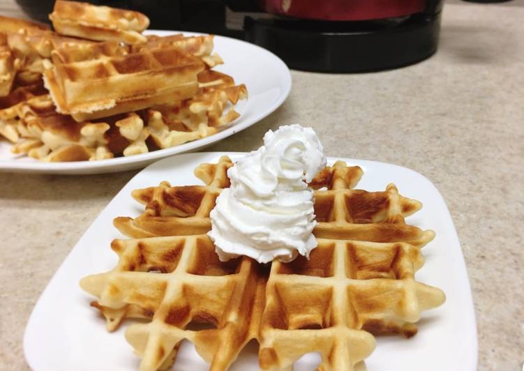 How to Prepare Award-winning Bánh trứng sữa nướng, món ăn vặt (waffle)