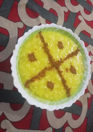 عکسی از دستور شله زرد🙂🌿(افطاری)
