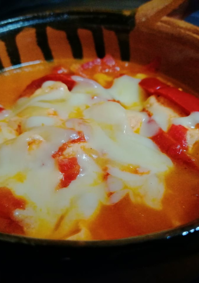 Una foto de Salsa de queso