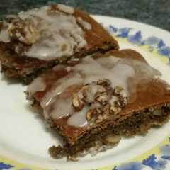 Foto principal de Brownie de café, nueces y chocolate blanco
