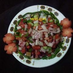 A picture of Kachumber Salad.