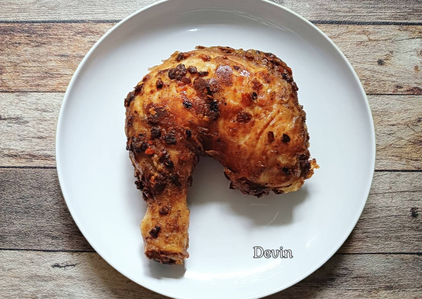 208. Chicken Black Pepper with Chili Flakes