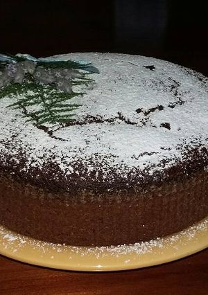 Una foto de Carrot Cake o Torta de Zanahorias... con nueces