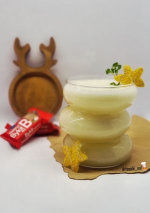 عکسی از دستور شیر تخمه خربزه🍸