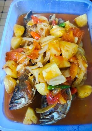 Foto resep Ikan Kerapu Saus Nanas 🍍