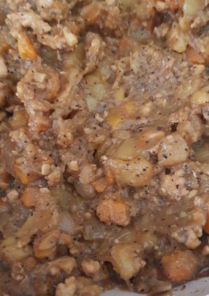 Foto resep Isian Blackpepper Ayam Sayur