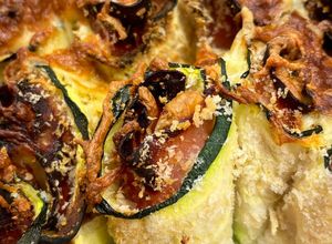 Foto principal de Cena rápida: rollitos de calabacín rellenos en Airfryer