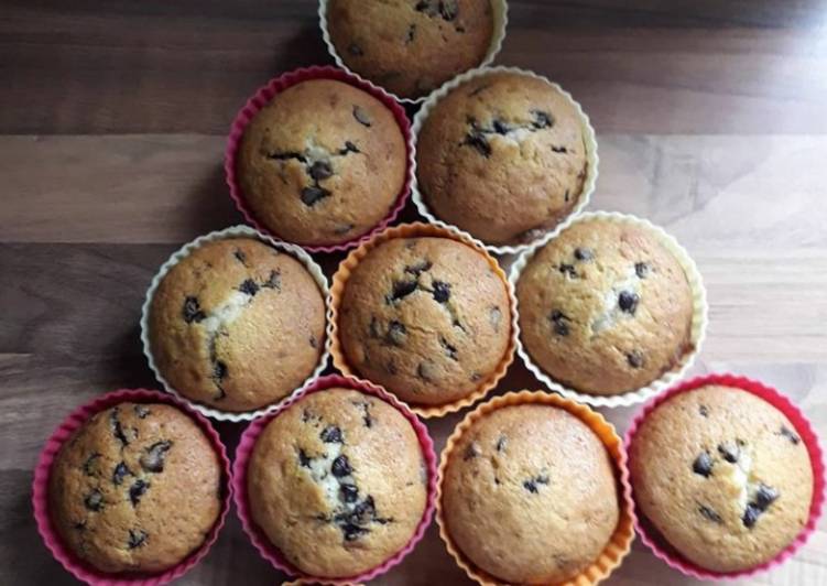 Muffins pepites chocolat