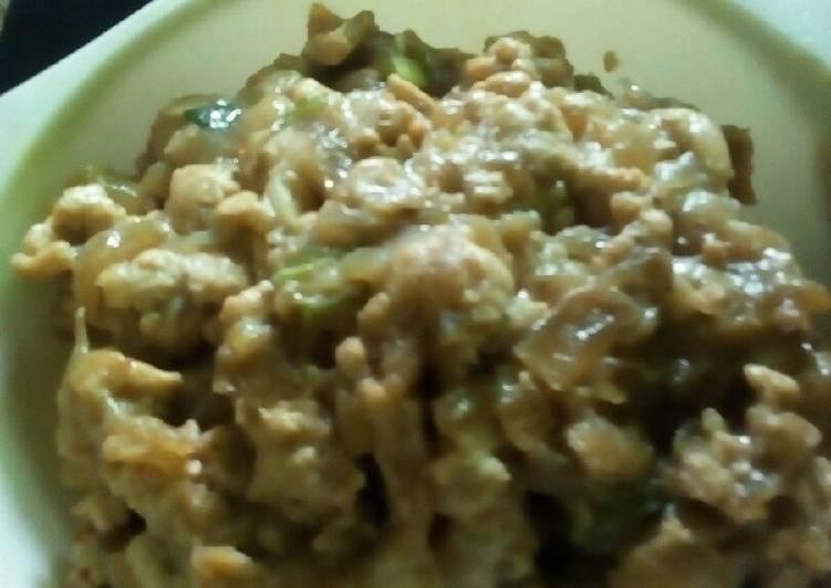 Resep Daging cincang isian roti/pizza #bikinramadanberkesan 24 yang Lezat