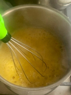 Una foto de Bechamel con Jugo de carne y verduras