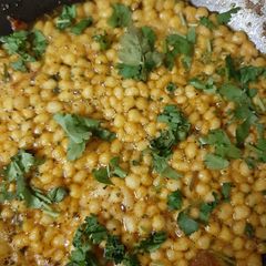A picture of Boondi ki sabji.