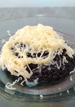 Foto resep Ketan hitam susu keju