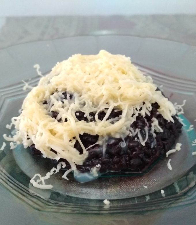 Foto resep Ketan hitam susu keju