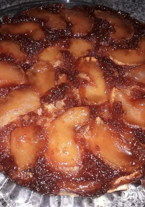 Una foto de Torta de Manzana Invertida