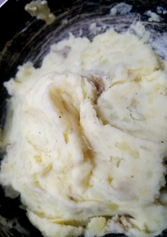 Una foto de Puré de papas