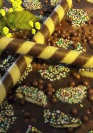 Una foto de Cheesecake Peanut Butter (Mantequilla de Maní), Sin Horno