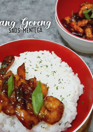 Foto resep Udang Goreng Saos Mentega