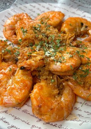 Hình của món Tôm sốt bơ tỏi 🧄.