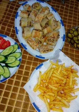 صورة لوصفة طريقه عمل شاورما بيتيه😘