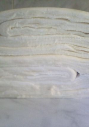 صورة لوصفة العجينة مورقة