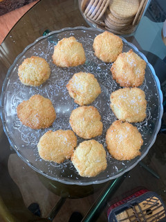 Una foto de Galletas de coco