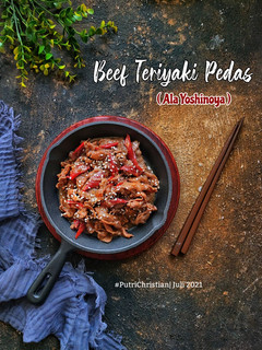 Foto resep Beef teriyaki pedas